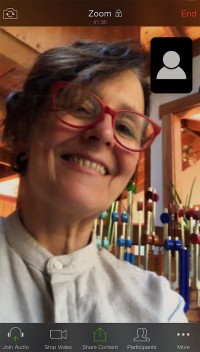 Weaving Music, Art and Medicine through an Online Portal