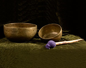 Tibetan Bowls & Cushions