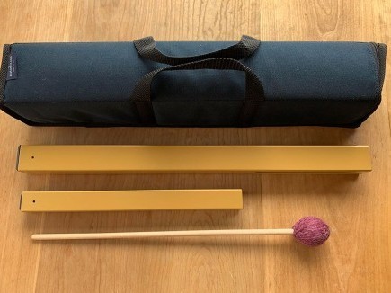 Ohm Middle and Low Hand Chimes with Wine Mallet without Carrying Case